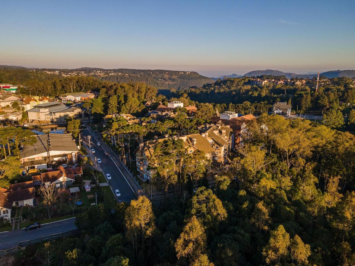 Casa De Pedra - 301D - Apto Com Piscina Em Gramado Exteriér fotografie
